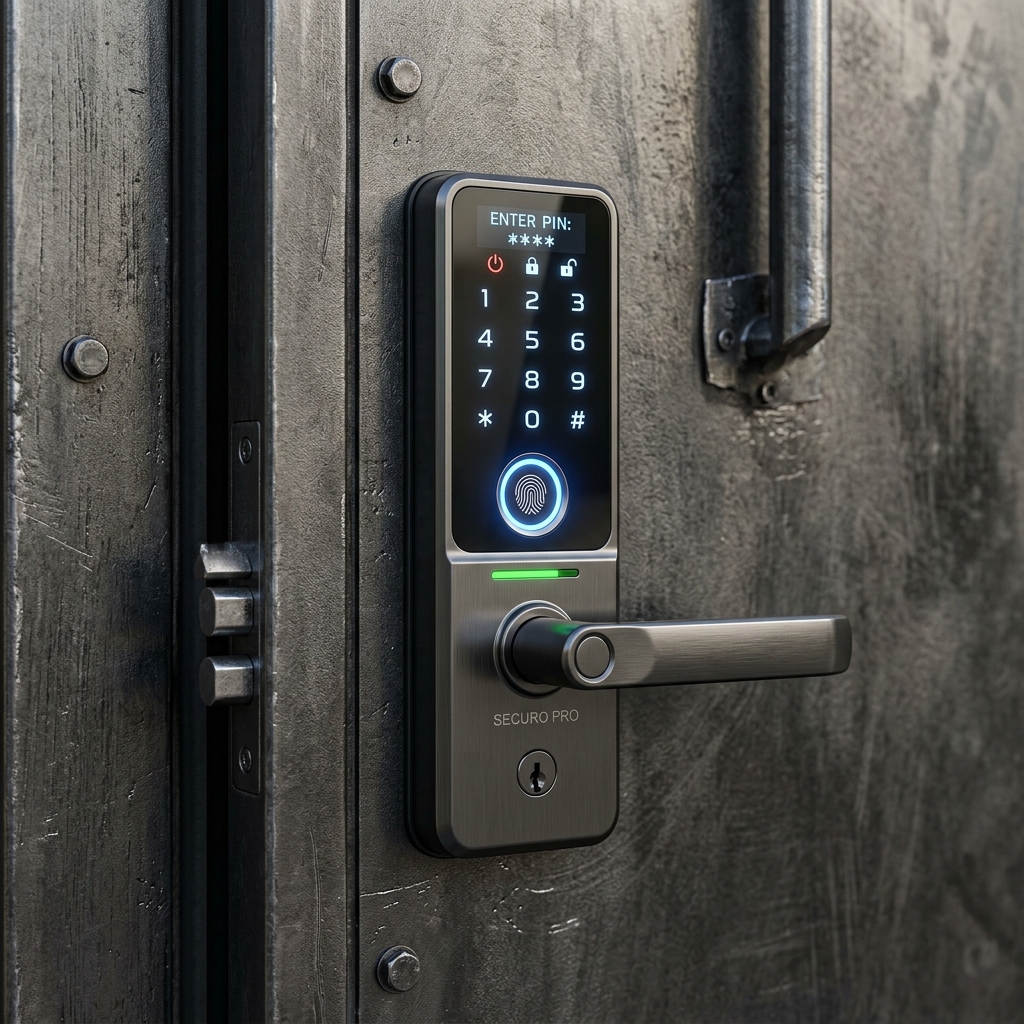 BioLock Pro retrofitted lock